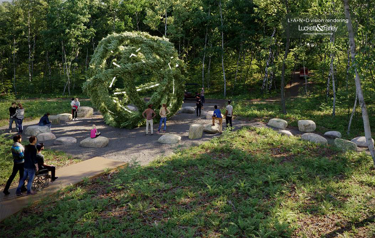 Calling all creatives - Our Arts in Nature team is accepting proposals for Bernheim's next BIG art experience, L+A+N+D! We welcome submissions from artists, architects, landscape architects, designers, and creatives that can provide experiences with topics addressing humans - connection to nature, beauty in the landscape, biodiversity, conservation, sustainability, and climate change. NEW Submission Deadline: September 4, 2023, Midnight EDT