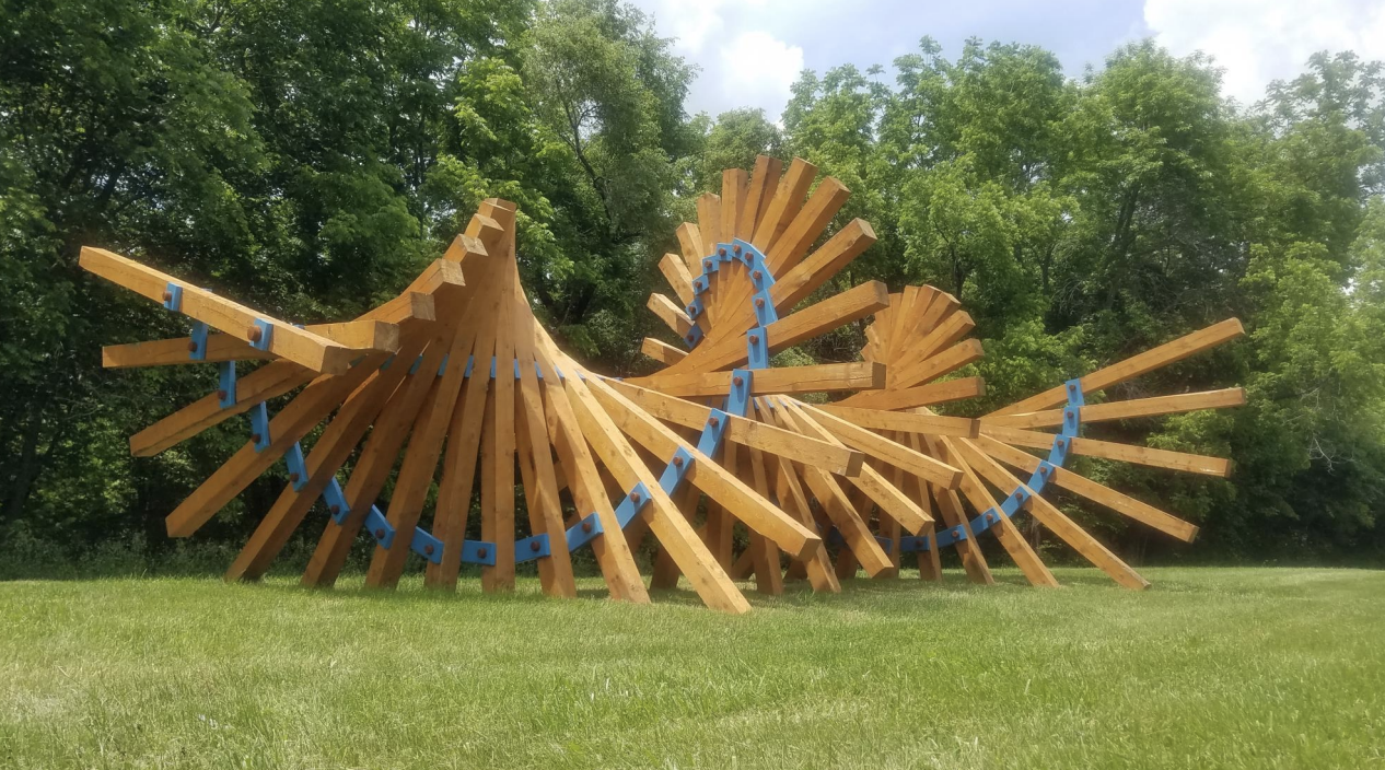 The City of Olathe is seeking large-scale, three-dimensional sculpture entries or temporary art installations. Due: January 2.