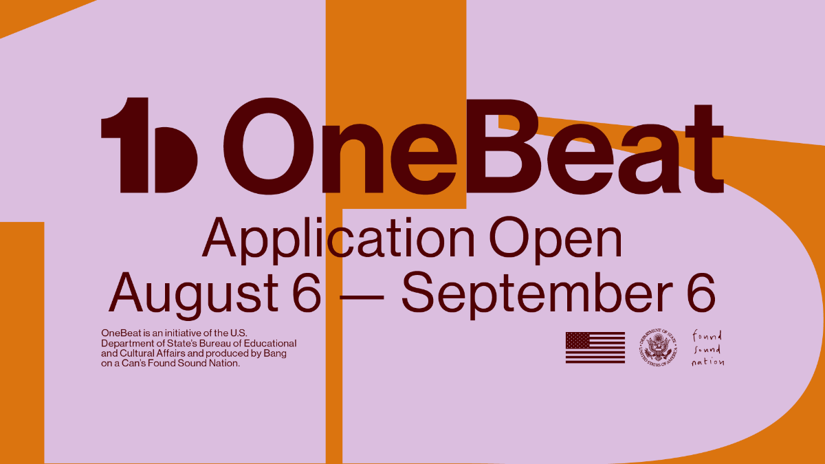 OneBeat application open until September 6.